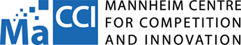 Logo of the Mannheim Centre for Competition and Innovation (MaCCI)